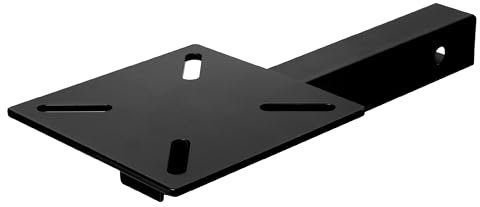 Iron Forge Tools Schraubstockplatte für LKW, Anhänger, Anhängerkupplungsschraubstock und Tischbankhalterung, universeller Schraubstock für Rohr, Seilwinde, Grill und Kettenschraubstock