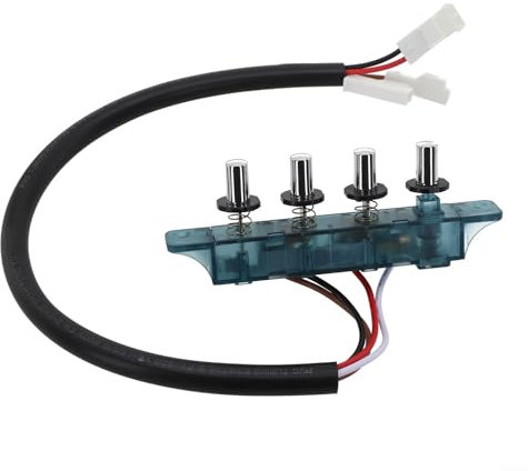 1PC Range Hood Pushbutton, Button Range Hood Pushbutton Switch, Push Button Kitchen Hood Switch Common Attachments Control Board(4 Button)