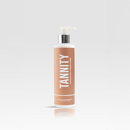 Loción autobronceadora gradual Tannity | Embellece y potencia el bronceado | Hidrata en profundidad e ilumina la piel | Mantiene el bronceado | Cruelty free | Sin parabenos | Vegano | 200 ml