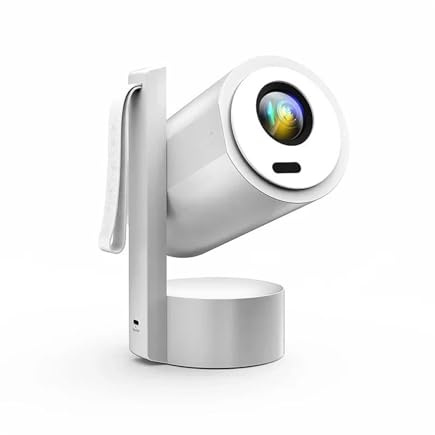 Compatibile con R3p Android 13 5G WiFi Smart Auto Focus Full HD 1080P Proiettore LED Video Home Theater Proiettore Beamer Batteria integrata(R3P,US Plug)