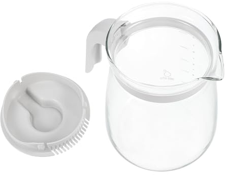 Ipetboom Botellas De Agua Fría Tetera De Vidrio Gran Capacidad Hogar Tetera Grande