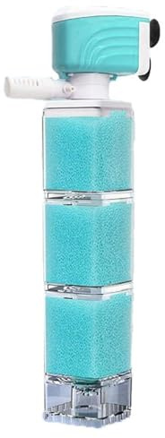 Generisch Aquarium Pumpe, Tauch-Wasserbelüfterpumpe Für Schildkrötentank, Filtersystem Strömungspumpe Für Anfänger Zucht Meeresschrimps Aquaristik Hobby Büro