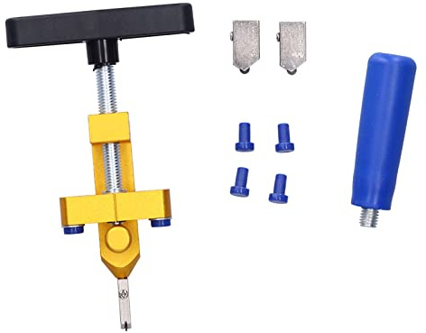 Abridor de azulejos Cuchillo de vidrio 2 en 1, juego de herramientas de corte manual para vidrio y azulejos de cerámica, herramienta de corte de vidrio portátil de 3 a 15 mm con