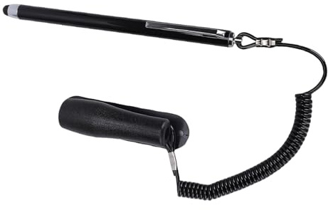 Oreilet Empfindlicher Touchscreen-Stift, Präziser Schreibstift mit Hochwertiger Silikonspitze Zum Zeichnen von Notizen und Unterschreiben (Black)