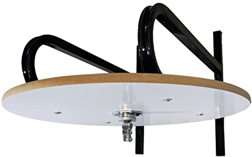 Phoenix Wandhalterung für Speedball | Phoenix Wandhalterung für Speedball Schwarz 60 cm Metallkonstruktion mit stabiler Holzplatte