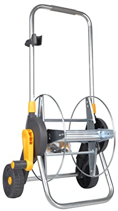 Hozelock 60 m Schlauchwagen aus Metall (ohne Schlauch)