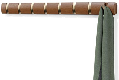 Umbra Flip 8-Wall Mounted Hook (Warm-Gold)
