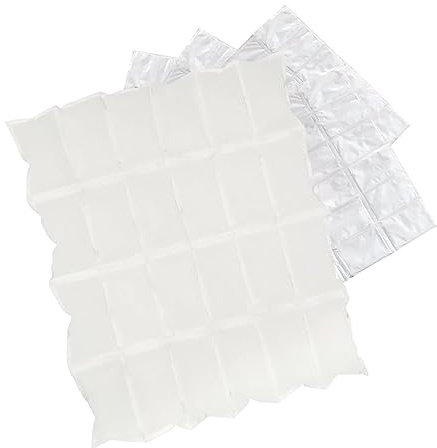 rockible Ice Packs Freezer Packs Protable Ice Pack Blocks Freezer Blocks for Cool Box Cooler Accessories for Lunch Bags Shipping Food Fresh Cold Food Storage Camping Fishing Travel