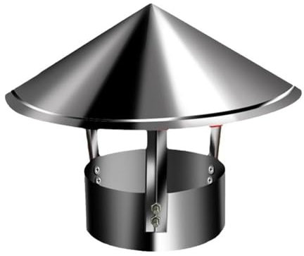 HBOOMOEM Kamin Schornstein Abdeckung，Schornsteinabdeckung，Regenschutz Schornsteinhaube，Hohe HäRte, Starke ZäHigkeit, Kratzfest, VerschleißFest,Nicht Leicht Verformbar(300mm*100mm/11.81in3.39in)