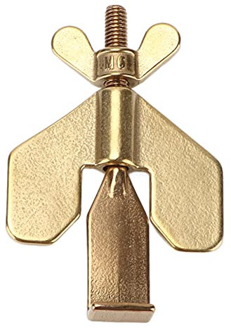 OVAQUIXI Serrure de Porte Portable, sécurité et intimité Supplémentaires, Petite et Légère, pour la Maison, L'école, L'hôtel (Gold)