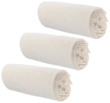 Cabilock 3piezas Paño Queso Cocina Tela Filtrante Reutilizable Paño Filtro Algodón