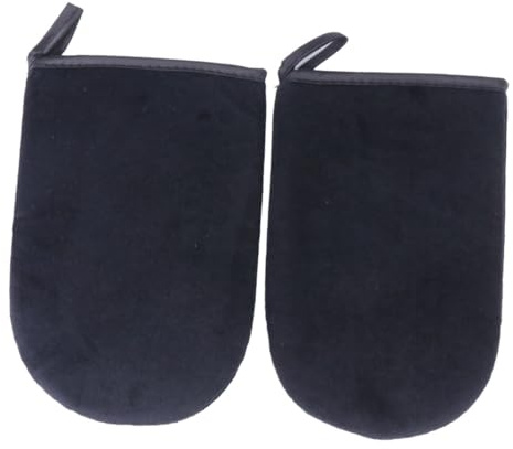 VICASKY 2pezzi Guanto Abbronzante senza Sole Applicatore Autoabbronzante Guanto Abbronzante Guanti Autoabbronzanti di Guanti Neri