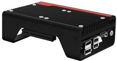 Micro Firewall Appliance, Mini PC, PFSense, Mikrotik, OPNsense, VPN, Router PC, N200, RJ57, 2 x 2.5GbE LAN, 2 x HDMI, DP, For DIY / 3D Printing Enthusiasts, 0 RAM, 0 Storage, Barebone No System