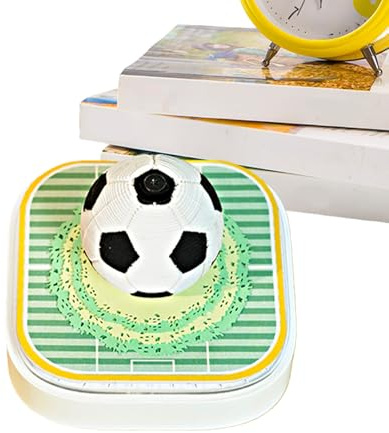 Kalender 2026: Dimensionaler Notizblock, inspiriert vom Fußball, handgemachter Countdown, kreative Dekoration für Stundenpläne, Zeitpläne, Stoppuhr, Sammlerstück
