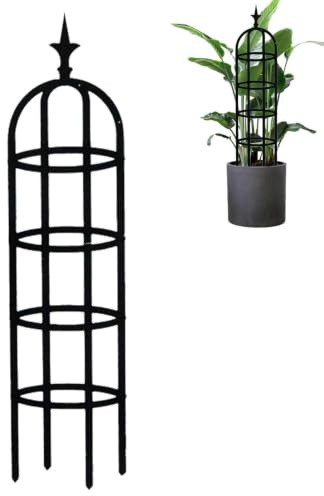 Treillis De Jardin pour Grimpantes Métal Résistant Aux Intempéries | treillis extérieur à pour Grimpantes Légumes Lierre Clématite
