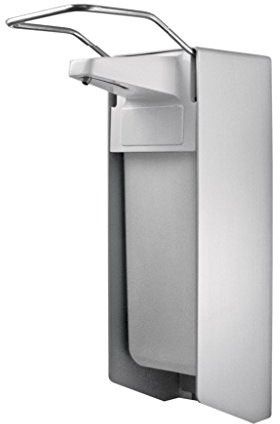 Hochwertiger Desinfektionsmittelspender 500 ml kurzer Hebel - Edelstahlpumpe