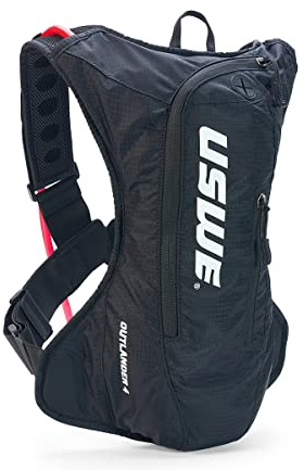 USWE Trinkrucksack Outlander 4 L Polyester schwarz