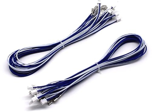 Arcity 20 Pcs Arcade Button Wires Harness Cable for Zero Delay USB Encoder PCB with 0.187 4.8mm Terminals 15.74inch Compatible with Micro Switches HAPP Style Arcade Buttons Joysticks New