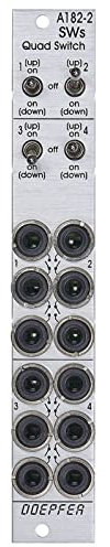 Doepfer A-182-2 Quad Switches - Modular Synthesizer
