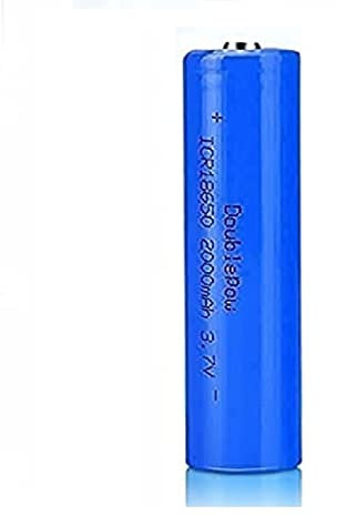 Batería De Litio Recargable con Capacidad Total 3.7V 2000 MAh ICR Capacidad Total, Larga Duración, Batería Recargable con Cabeza Puntiaguda para Linterna LED,4 Piezas
