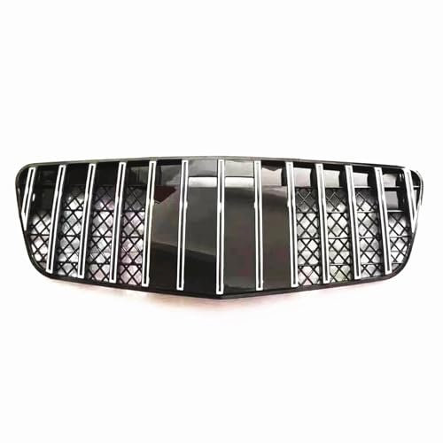BEPHON Netz-Mittelgitter Für MERC&edes Für Be&nz W211 E-Klasse 2003-2005 GT-Stil Auto Kühlergrill Chrom Oberer Ersatz Stoßstangenhaube Mesh Grill Autoteil