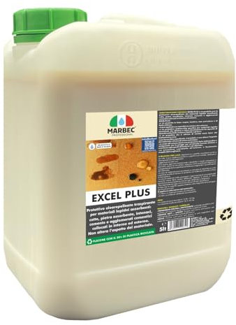 MARBEC EXCEL PLUS 5LT Protettivo antimacchia per pavimenti in cotto, pietra e cemento.