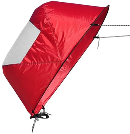 Tragbares Kajak Wind Wasserdicht Stoff Segel Faltbare Windsegel für See oder Meer