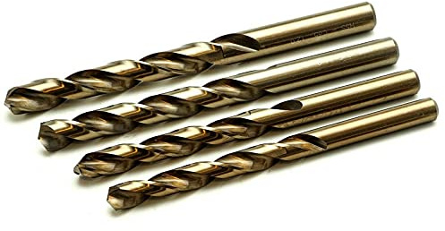1 Stück Ø 6,0 mm HSS Co 5% Cobaltlegiert Spiralbohrer/Metallbohrer DIN 338 | Edelstahlbohrer Bohrer/Stahlbohrer 135° Spitzenwinkel Kreuzanschliff