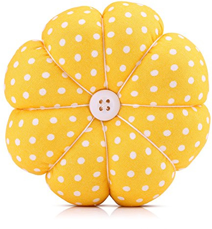 HEEPDD Nadelkissen, Blumen Design Nähzeug Aufbewahrung, Herausnehmbare Tabletts mit Handgelenk Gürtel, #3