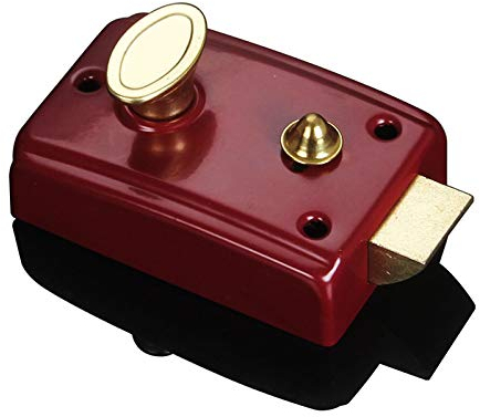 Serratura esterna in acciaio inox per porta d'ingresso, alta sicurezza per la casa o il posto di lavoro con 3 chiavi