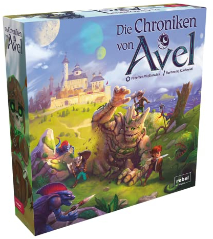 Rebel, Die Chroniken von Avel, Grundspiel, Familienspiel, Rollenspiel, 2-4 Spieler, Ab 8+ Jahren, 45+ Minuten, Deutsch, Mehrfarbig, Bunt