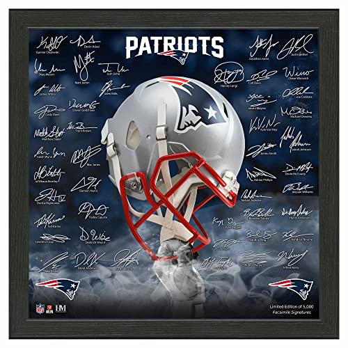 New England Patriots Sihnature Helmet