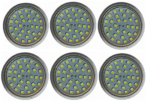 ANTYX 24 Volt. Gu10. Lampada a Lampadina a LED 12V, Ottima for l'uso nell'illuminazione della Pista e in apparecchi Luminosi all'aperto, for la casa, ristoranti for Ufficio AC/DC 12-60 V, Confezione