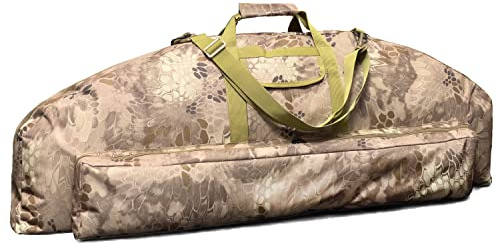 Alephnull Compoundbow etui mjukt bågfodral kompoundbåge bärväska med pilficka (SP, stor)