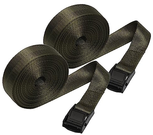 CLISPEED Sangle Appareil Photo Chasse Réglable Ceinture De Caméra Robuste 59.06 in X 0.98 in 2 Bretelles Olive Verte Pour Camping Randonnée Voyage Et Usage Quotidien