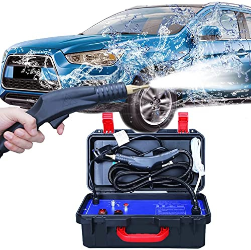 SUYUDD High Pressure Steam Cleaner 5 Bar 3200W Commercial Steam Cleaning System Automatic Pump Steamer Washer for Kitchen Bathroom Car Seat Furniture Floor
