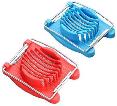 Abbdbd Egg Slicers Cutter Divider Chopper Boiled Eggs Slicer Wedger Piercing Garnishing Slicing Kitchen Cooking Tool