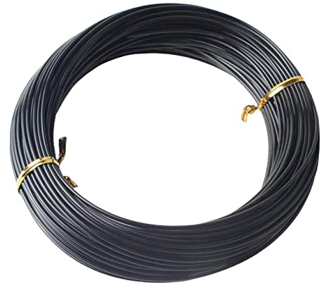 Courtieyeardceastea Monofile Angelschnur, Mono-Nylon, 30 m Durchmesser, 2 mm, 200 kg, Schwarz