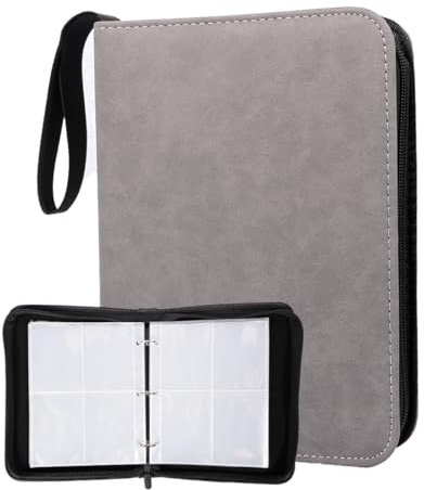 Album da collezione con 400 tasche – Photocard Binder, Raccoglitore universale per TCG, calcio e carte sportive, include pellicole protettive per carte da collezione di tutti i tipi