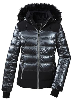 Killtec Damen Skijacke KSW 314 WMN SKI QLTD, Farbe:schwarz, Größe:38