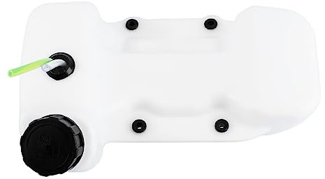 CLISPEED Réservoir D'essence Pour Débroussailleuse 40-5bl Compatible Tondeuse à Gazon Réservoir Plastique Blanc Solide Entretien Pelouse Jardinage Polyvalent Anti-âge
