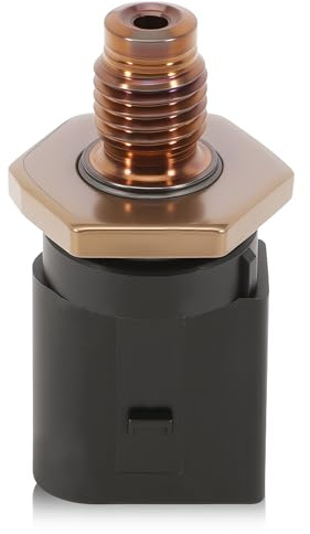 Effitnee Car Fuel Pressure Sensor for Ford Mondeo Mk5 for Tourneo Custom for Transit Mk8 Custom Fuel Rail Pressure Sensor 2345718 GK2Q9F972AA