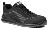 Coverguard Chaussure de sécurité MILERITE - Type sport - Classe S1P - Anti-dérapante - Résistante aux hydrocarbures - Taille 44 de sécurité - Gris et Noir
