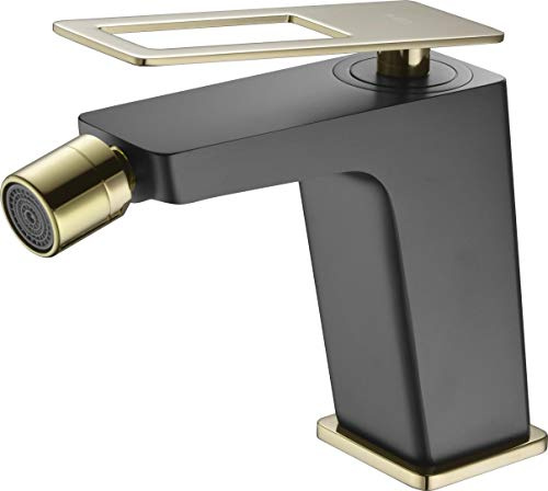 Imex Schweden Bidetarmatur Schwarz Gold BDC032-2NGOLD