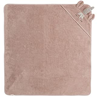 Kindsgut Kapuzenhandtuch Einhorn aus 100% zertifizierter Baumwolle, kuschelig weich für Babys und Kleinkinder, ideal für zuhause oder unterwegs, 100x100 cm
