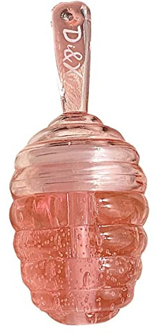 Lippenbalsam mit Honig - Feuchtigkeitsspendender Honig-Lippenbalsam, aufhellender -Lippenbalsam-Honigtopf für trockene, rissige Lippen,Lippenpeeling mit süßem Pfirsichduft für Mädchen Anloximt