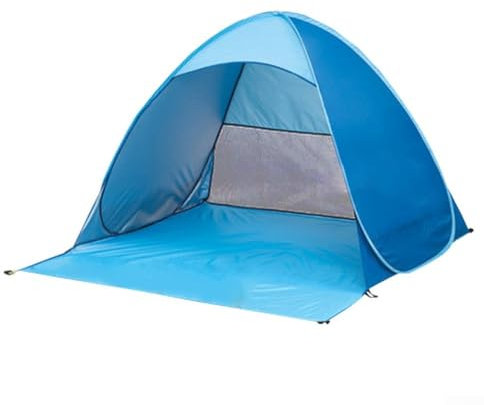 EXTRWORY Up tenda da spiaggia, leggera tenda parasole da spiaggia, automatica per tenda da spiaggia istantanea, tenda da spiaggia all'aperto