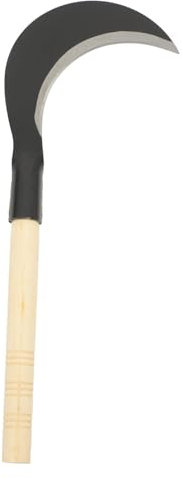 SEWOART Lange Handsense Manganstahl Grasmesser Für Gartenarbeit Gras Jäten Handwerkzeug Mit Ergonomischem Griff Robust Und Scharf Gartengeräte Unkrautentferner