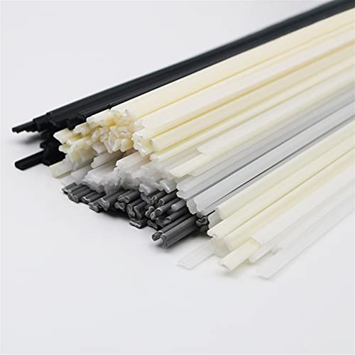 Bacchette per brasatura Elettrodo for saldatura - 10 pezzi Bacchette for saldatura in plastica ABS/PP/PVC/PE Bacchette for saldatura 5x2mm for pistola for saldatrice in plastica Forniture for riparazi