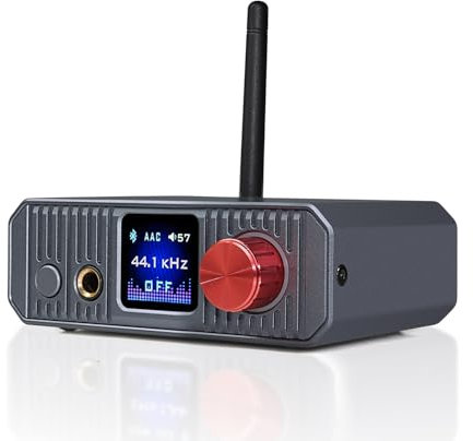 xDuoo XQ-50 Pro3 Bluetooth Audio Converter & DAC Headphone Amplifier, CS43131/CS8406 Digital-Analog Converter, Bluetooth 5.1/USB to 3.5mm/RCA/Optical/Coaxial DA Converter, 360mW Headphone DAC